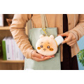 Japan Chiikawa Face-shiped Mini Pouch - Chiikawa / Chiikawa Bakery Bread-like - 3