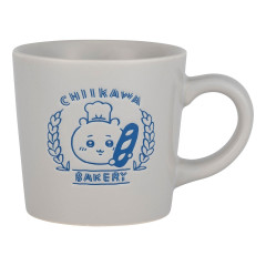 Japan Chiikawa Porcelain Mug - Chiikawa Bakery / Grey Navy