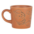 Japan Chiikawa Porcelain Mug - Chiikawa & Hachiware & Usagi / Chiikawa Bakery Brown Falling - 5