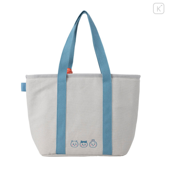 Japan Chiikawa Insulated Cooler Lunch Bag - Chiikawa Bakery Grey Blue - 5