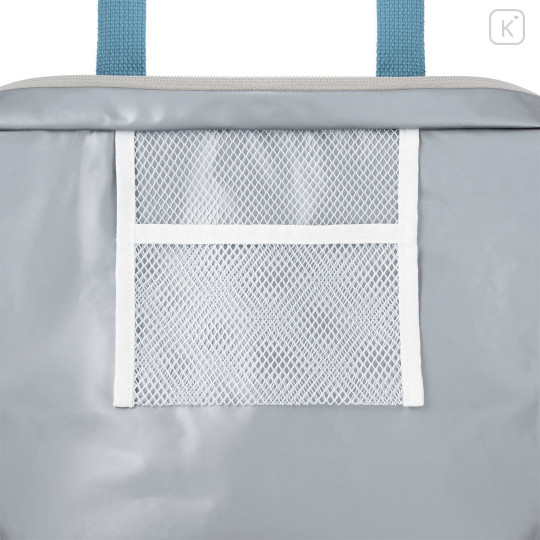 Japan Chiikawa Insulated Cooler Lunch Bag - Chiikawa Bakery Grey Blue - 7