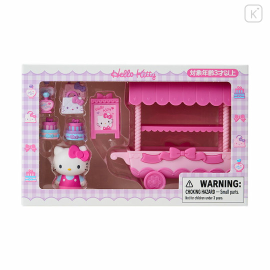 Japan Sanrio Original Mascot Doll & Wagon Set - Hello Kitty - 1