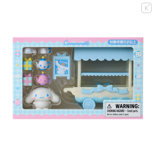 Japan Sanrio Original Mascot Doll & Wagon Set - Cinnamoroll - 1