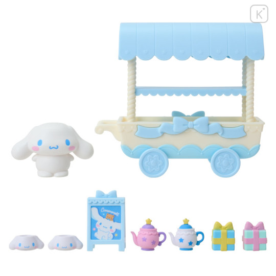 Japan Sanrio Original Mascot Doll & Wagon Set - Cinnamoroll - 2