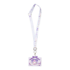 Japan Sanrio Strap Card Case - Kuromi / Lolita