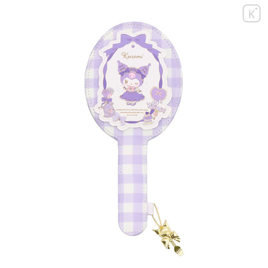 Japan Sanrio Hand Mirror - Kuromi / Lolita - 1