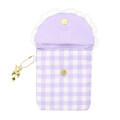 Japan Sanrio Mini Pouch - Kuromi / Lolita - 3