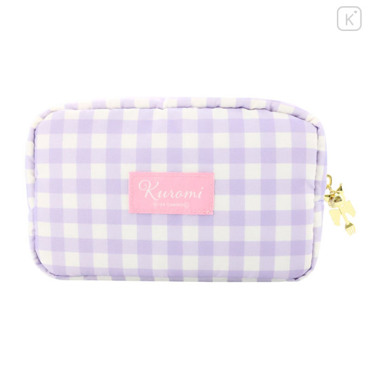 Japan Sanrio Cosmetic Pouch - Kuromi / Lolita - 2