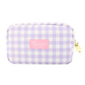 Japan Sanrio Cosmetic Pouch - Kuromi / Lolita - 2