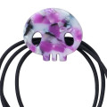 Japan Sanrio Hair Tie Set - Kuromi / Purple Marble - 4