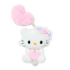 Japan Sanrio Original Mascot Holder - Charmmy Kitty / Fluffy Heart