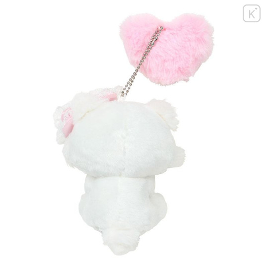 Japan Sanrio Original Mascot Holder - Charmmy Kitty / Fluffy Heart - 2