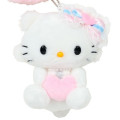 Japan Sanrio Original Mascot Holder - Charmmy Kitty / Fluffy Heart - 3