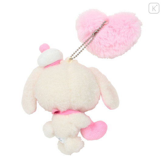 Japan Sanrio Original Mascot Holder - Sugarbunnies Shirosa : Fluffy Heart - 2