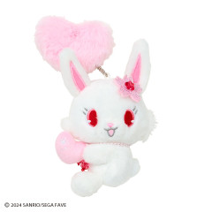 Japan Sanrio Original Mascot Holder - Jewelpet Ruby / Fluffy Heart