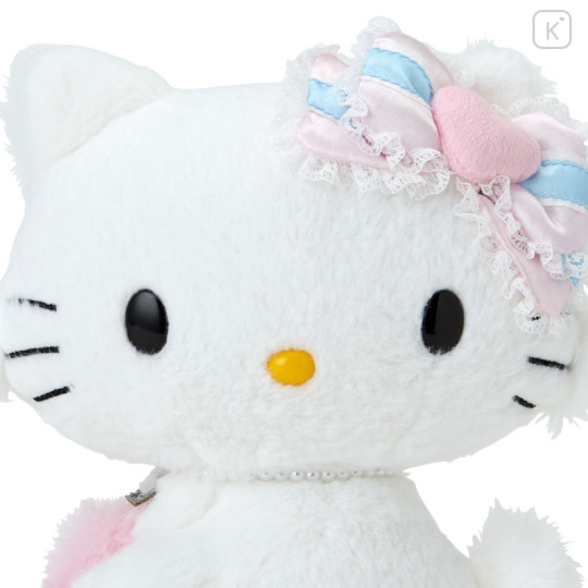 Japan Sanrio Original Plush Toy - Charmmy Kitty / Fluffy Heart - 3