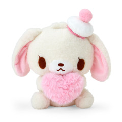 Japan Sanrio Original Plush Toy - Sugarbunnies Shirosa / Fluffy Heart