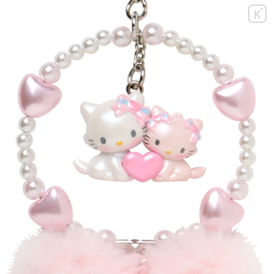 Japan Sanrio Original Strap - Charmmy Kitty / Fluffy Heart - 2