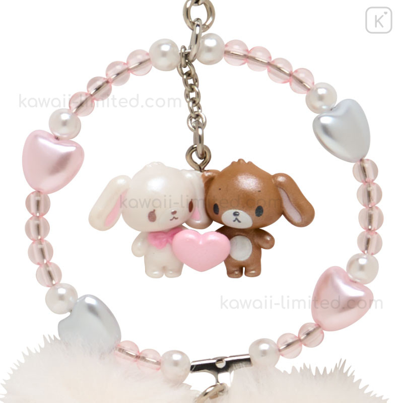 Japan Sanrio Original Strap - Sugarbunnies : Fluffy Heart