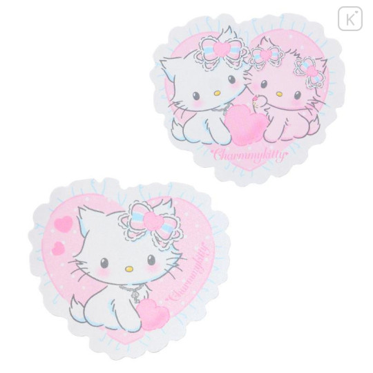 Japan Sanrio Original Sticker Set - Charmmy Kitty / Fluffy Heart - 4