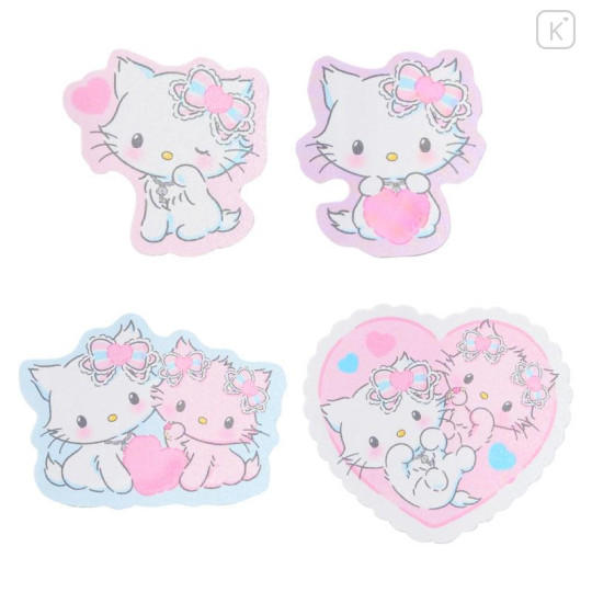 Japan Sanrio Original Sticker Set - Charmmy Kitty / Fluffy Heart - 5