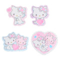 Japan Sanrio Original Sticker Set - Charmmy Kitty / Fluffy Heart - 5