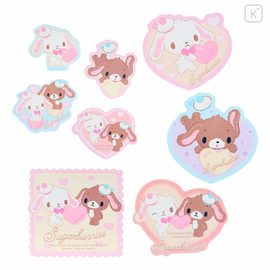 Japan Sanrio Original Sticker Set - Sugarbunnies / Fluffy Heart - 2