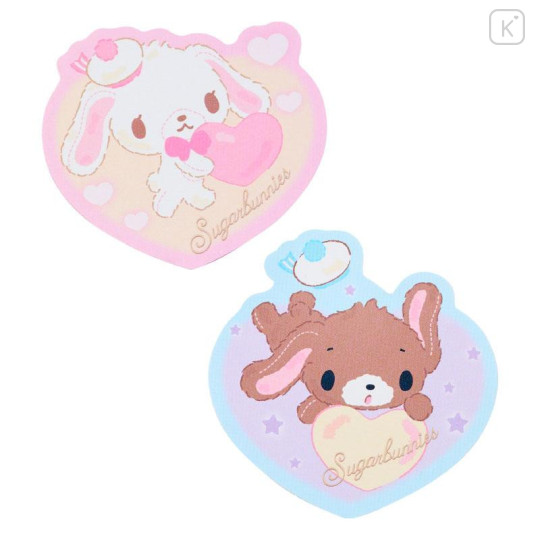 Japan Sanrio Original Sticker Set - Sugarbunnies / Fluffy Heart - 4