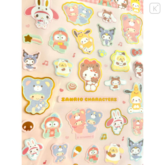 Japan Sanrio Gold Accent Sticker - Cosplay - 2