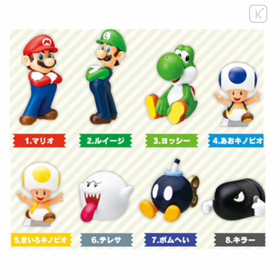 Japan Super Mario Brothers Bath Ball with Random Mascot - Secret Charm Blind Box Bubble Scent - 2