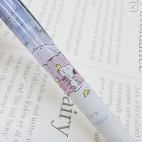 Japan Peanuts EnerGize Mechanical Pencil - Snoopy & Woodstock / Rainy Day - 2