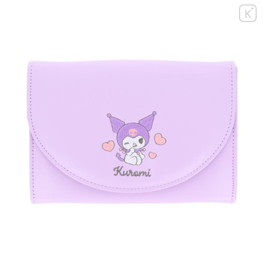 Japan Sanrio Business Card Case - Kuromi / Love - 1