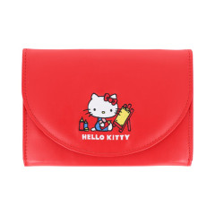 Japan Sanrio Business Card Case - Hello Kitty / Red