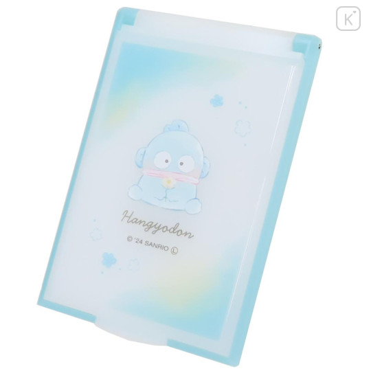 Japan Sanrio Folding Mirror - Hangyodon / Flora - 1