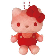 Japan Sanrio Mascot Holder - Hello Kitty : Color Variation Red