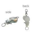 Japan Tom and Jerry Rubber Reel Keychain - Tuffy - 2