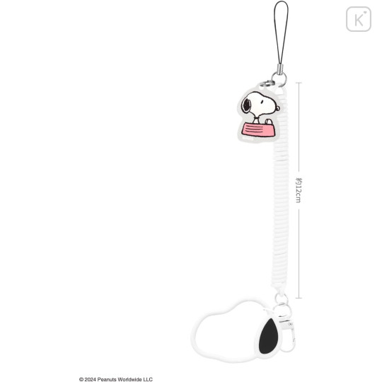 Japan Peanuts Multi-coil Spring Smartphone Strap Phone Charm - Snoopy - 2