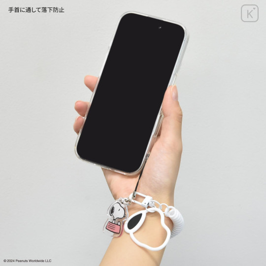 Japan Peanuts Multi-coil Spring Smartphone Strap Phone Charm - Snoopy - 3