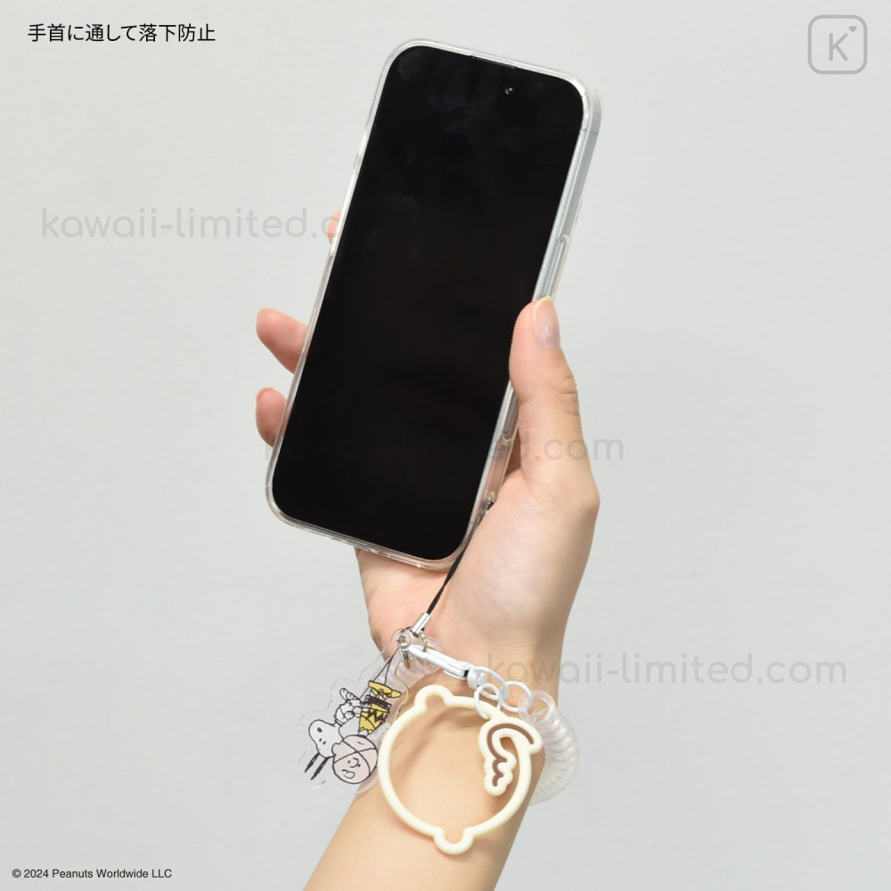 Japan Peanuts Multi-coil Spring Smartphone Strap - Snoopy