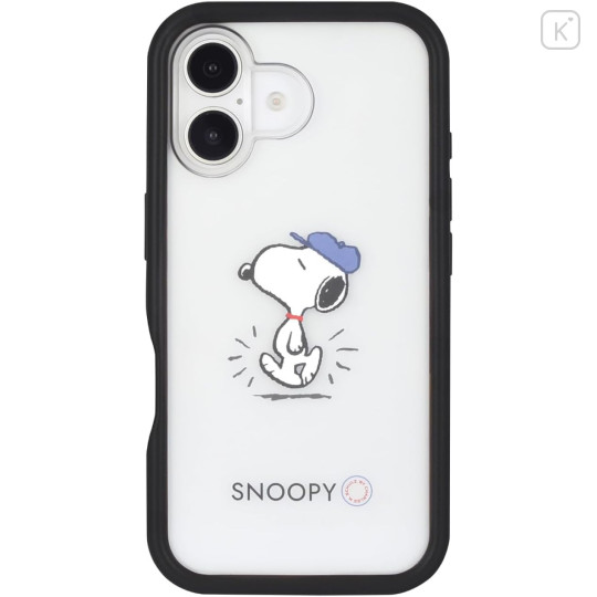 Japan Peanuts Plump Frame iPhone 16 Case - Snoopy - 1