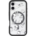 Japan Peanuts MagSafe Compatible Plump Frame iPhone Case - Snoopy / iPhone16 - 1