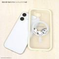 Japan Peanuts Plump Frame iPhone 16 Case with MagSafe - Snoopy : Siblings - 2
