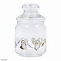 Japan Mofusand Jar Glass Canister Storage Case - Cat / Shark Nyan - 1