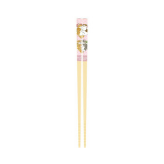 Japan Mofusand Bamboo Chopsticks 21cm - Cat / Crepe Nyan Pink