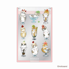 Japan Mofusand Folding Mirror - Cat Parfait Nyan