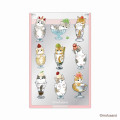 Japan Mofusand Folding Mirror - Cat Parfait Nyan - 1