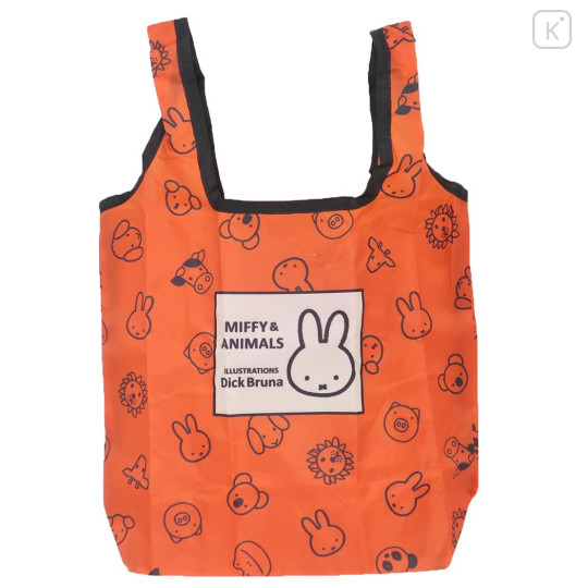 Japan Miffy Eco Shopping Bag - Miffy / Animal Orange - 1