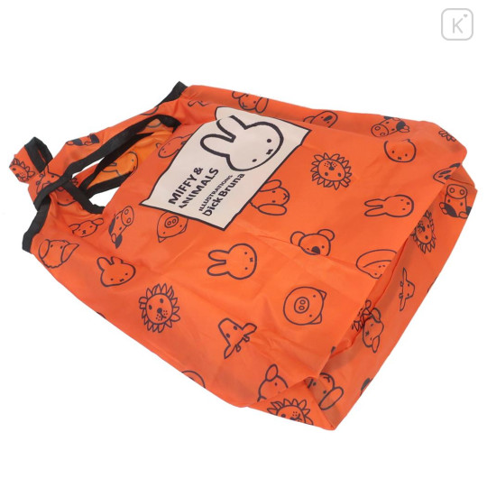 Japan Miffy Eco Shopping Bag - Miffy / Animal Orange - 2