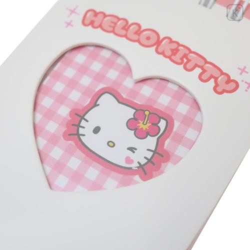 Japan Sanrio Mini Notepad - Hello Kitty / Tokimeki Heisei Kogal Mobile Style - 4