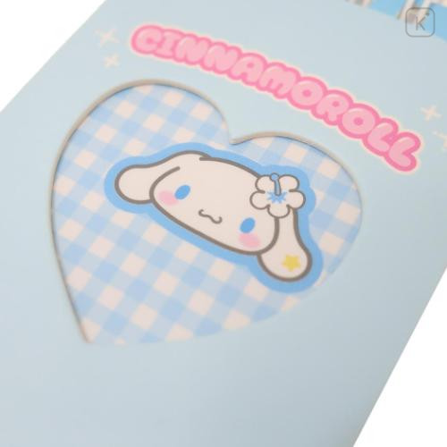 Japan Sanrio Mini Notepad - Cinnamoroll / Tokimeki Heisei Kogal Mobile Style - 4